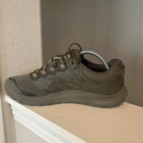 MERRELL Men's Nova 3 Low Dark Olive Tactical Boots (J005047) Men’s Sz 10.5 - Picture 5 of 12